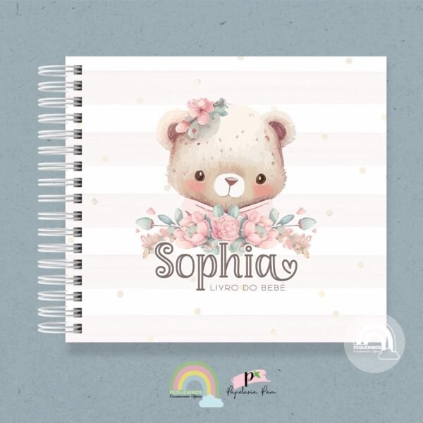 Livro do Bebê Flower Bear