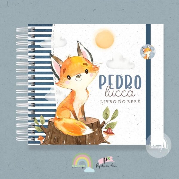 Livro do Bebê Fox Blue