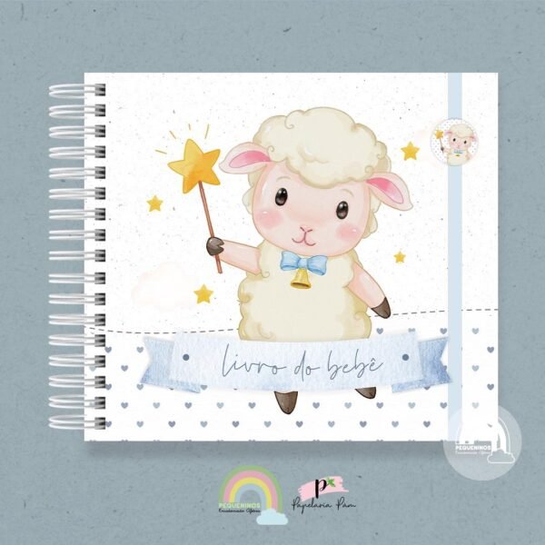 Livro do Bebê Ovelhinha Menino