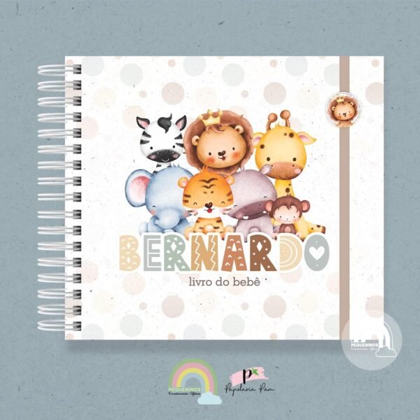 Livro do Bebê Safari Baby