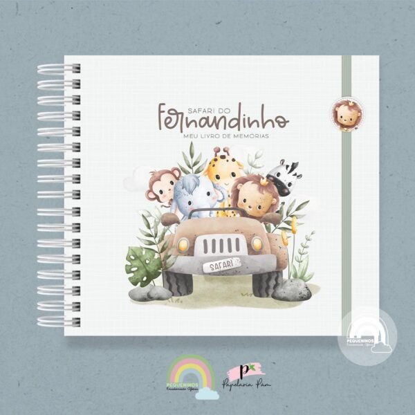 Livro do Bebê Safari Cute Baby