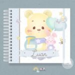 Livro do Bebê Ursinho Pooh Menino