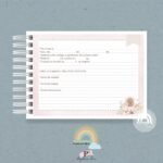 Livro do Bebê A5 Bear Baby Girl - Slika 3