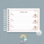Livro do Bebê A5 Bear Baby Girl - Slika 10