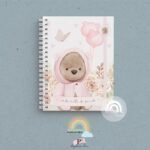Caderneta de Saúde Personalizada - Bear Baby Girl