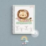 Caderneta de Saúde Personalizada - Safari Menina Leoa - Imagem 3