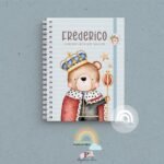 Caderneta de Saúde Personalizada - Urso Rei - Imagem 3