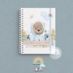 Caderneta de Saúde Personalizada - Bear Baby Boy