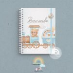Caderneta de Saúde Personalizada - Bear Train - Imagen 2