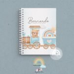Caderneta de Saúde Personalizada - Bear Train