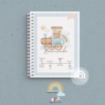 Caderneta de Saúde Personalizada - Bear Train - Imagen 4