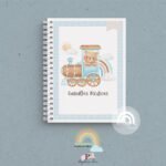Caderneta de Saúde Personalizada - Bear Train - Imagen 8