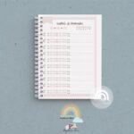 Caderneta de Saúde Personalizada - Floral Boho Rainbow - Imagen 5