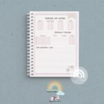 Caderneta de Saúde Personalizada - Floral Boho Rainbow - Imagen 6
