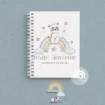 Caderneta de Saúde Personalizada - Panda Arco-Íris