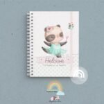 Caderneta de Saúde Personalizada - Panda Bailarina