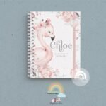 Caderneta de Saúde Personalizada - Flamingo - Imagen 2