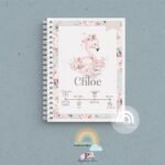 Caderneta de Saúde Personalizada - Flamingo - Imagen 4