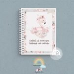 Caderneta de Saúde Personalizada - Flamingo - Imagen 5