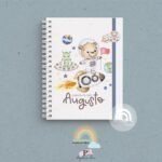 Caderneta de Saúde Personalizada - Ursinho Astronauta - Afbeelding 2