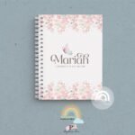 Caderneta de Saúde Personalizada - Borboleta Floral