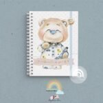 Caderneta de Saúde Personalizada - Urso Menino
