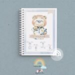 Caderneta de Saúde Personalizada - Urso Menino - Afbeelding 4