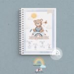 Caderneta de Saúde Personalizada - Ursinho Arco Íris 1 - Imagen 2