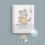 Caderneta de Saúde Personalizada - Bear Cute