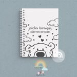 Caderneta de Saúde Personalizada - Urso Pet