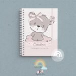 Caderneta de Saúde Personalizada - Bear Bailarina
