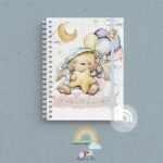 Caderneta de Saúde Personalizada - Ursinho Arco Íris 2
