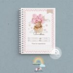 Caderneta de Saúde Personalizada - Baby Bear Pink – Image 4