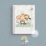 Caderneta de Saúde Personalizada - Safari Menino