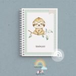 Caderneta de Saúde Personalizada - Bicho Preguiça - immagine 10