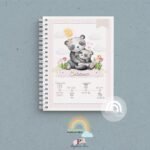 Caderneta de Saúde Personalizada - Panda Mãe E Filha - Afbeelding 3