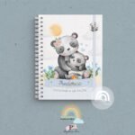 Caderneta de Saúde Personalizada - Panda Mãe E Filho