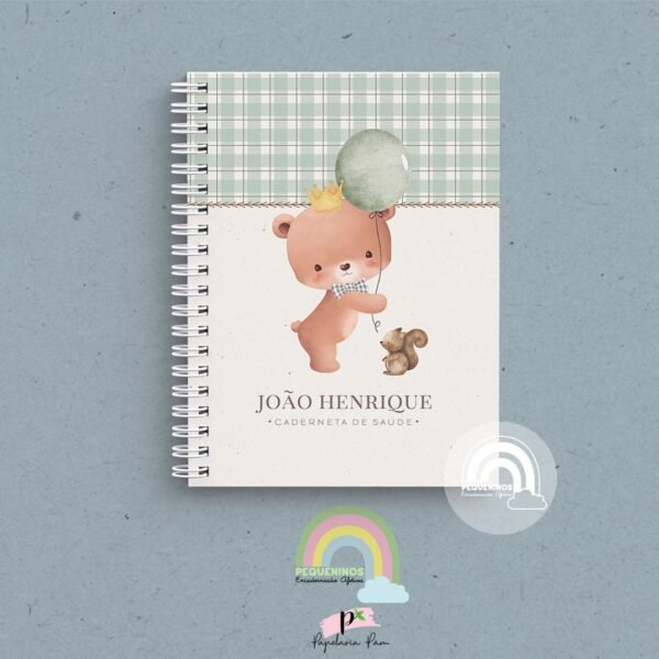 Caderneta de Saúde Personalizada - Urso João 1