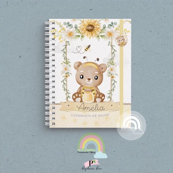 Caderneta de Saúde Personalizada - Bee Bear