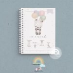 Caderneta de Saúde Personalizada - Panda Balão - Afbeelding 4