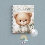 Caderneta de Saúde Personalizada - Urso Cae