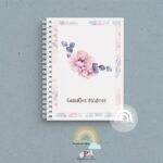Caderneta de Saúde Personalizada - Floral Carolina - Imagen 7