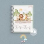 Caderneta de Saúde Personalizada - Safari Friends - Slika 3