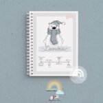 Caderneta de Saúde Personalizada - Ursinho Polar – Bild 3