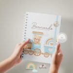 Caderneta de Saúde Personalizada - Bear Train - Imagen 3