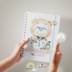Caderneta de Saúde Personalizada - Urso Menino - Afbeelding 3