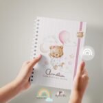 Caderneta de Saúde Personalizada - Baby Bear Pink – Image 3