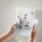 Caderneta de Saúde Personalizada - Panda Mãe E Filho – Bild 2