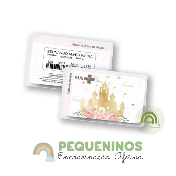 Cartão do SUS personalizado - Realeza