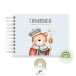 Livro Memórias Afetivas Mesversário A5 - Urso Rei - Image 2